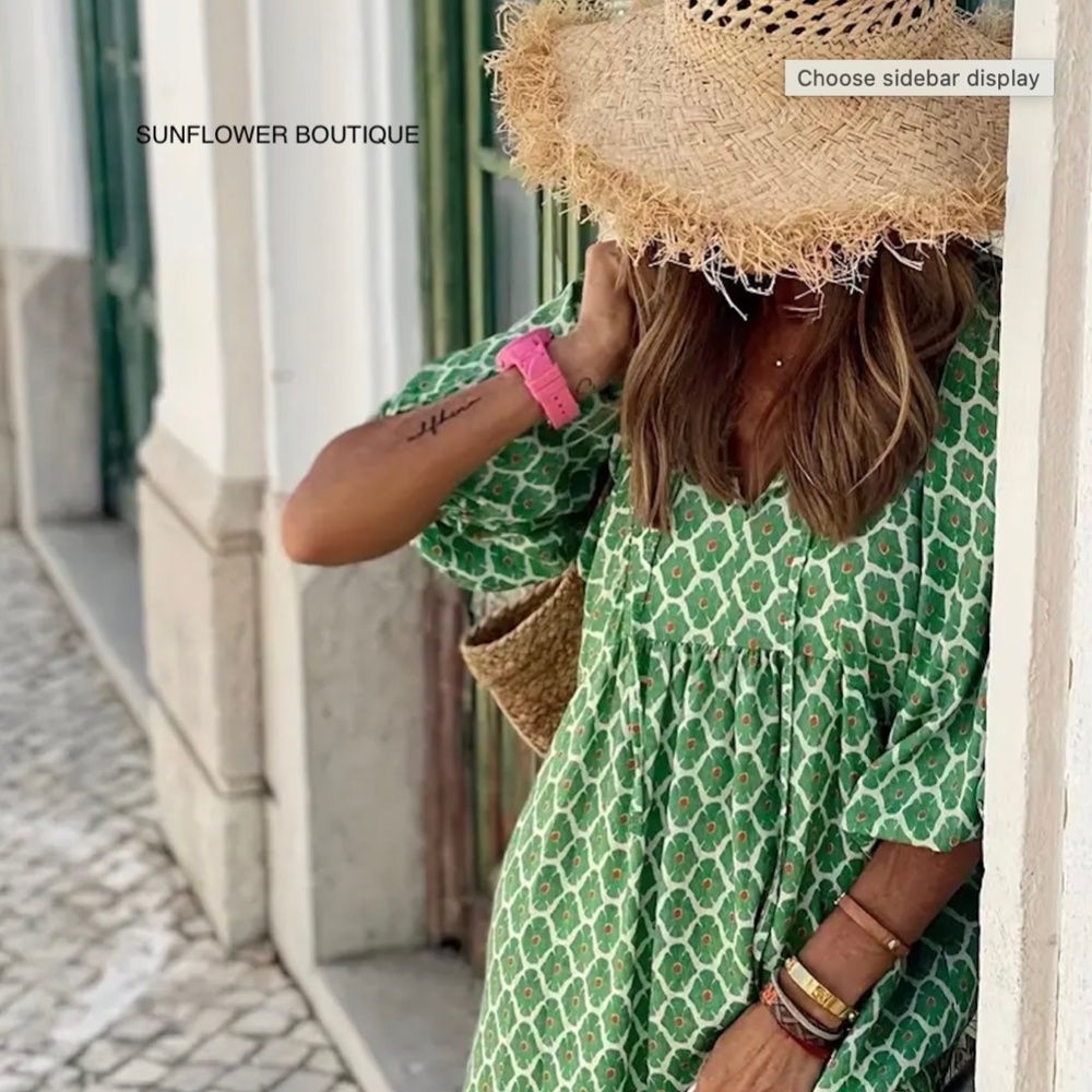 Bohemian Summer dress - Picture 2 of 4